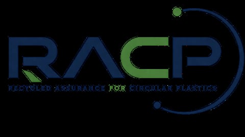 RACP logo with tagline Recycled Assurance for Circular Plastics featuring blue and green text design